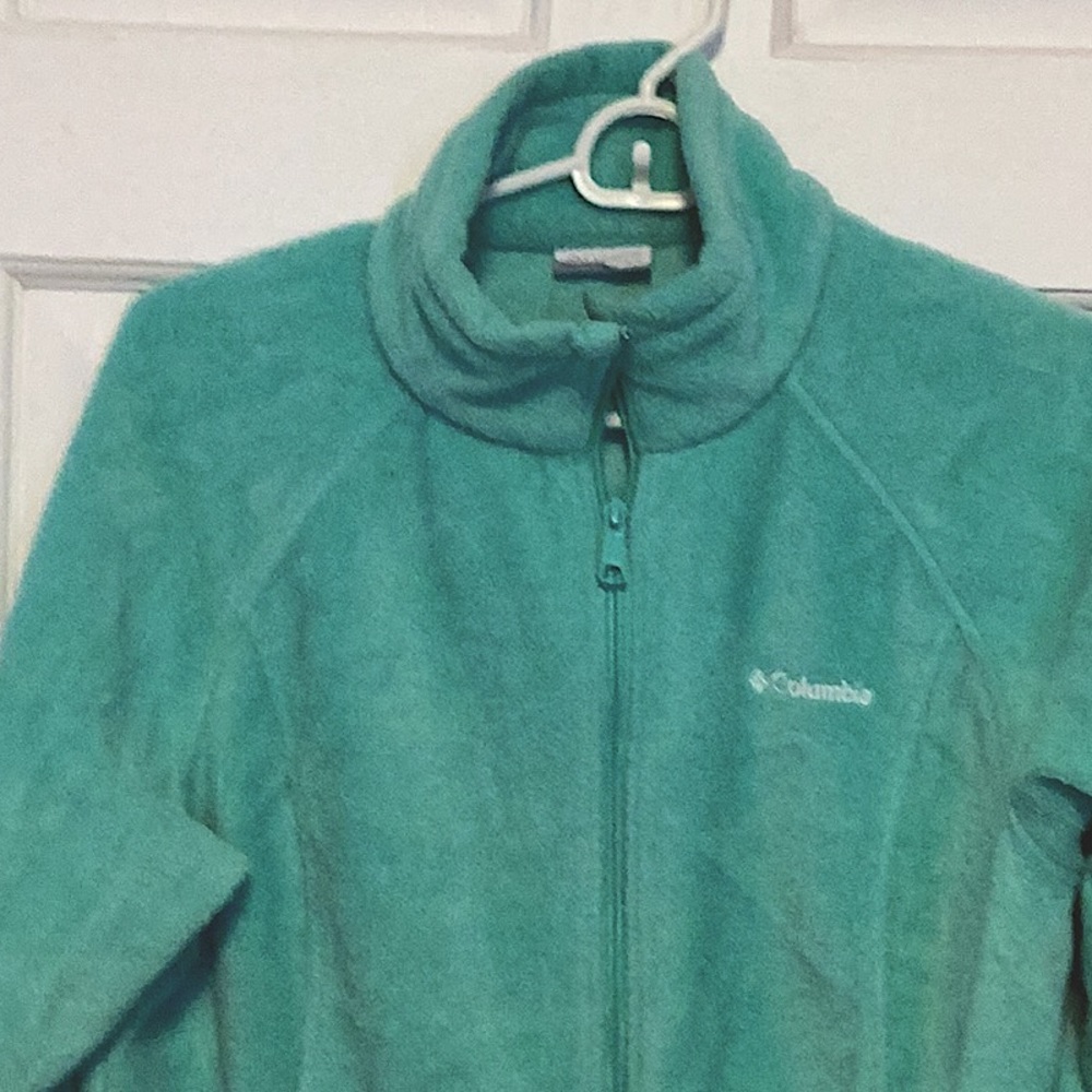 Full zip Columbia polar tech jacket